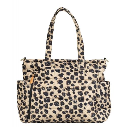  TWELVElittle Carry Love Tote Diaper Bag, Leopard