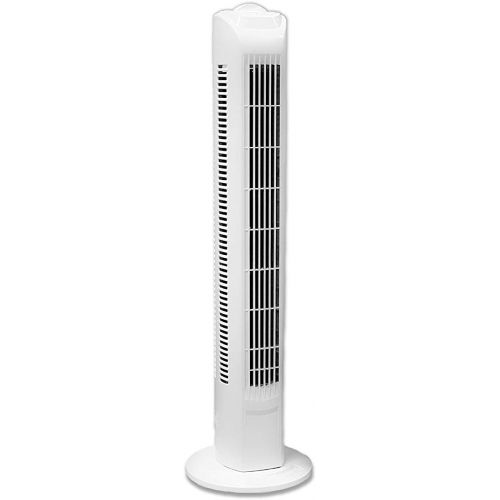  [아마존베스트]TW-Exclusive Interior Column Fan Tower Fan 78 cm 3 Levels Floor Fan Oscillating Floor Fan 45 W White