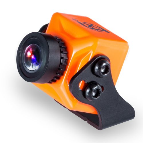  TX FXT FPV Kamera 4: 3 1000TVL Super WDR Integrierte OSD FOV 145 ° Mini Kamera fuer FPV RCing Drone T71 (Orange)