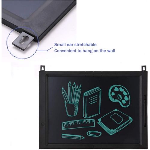  TXDTXF-Writing board LCD Tablet Electronic Painting Board Wall-Mounted Abs Child Adult Home Office 20 Inch (Black)