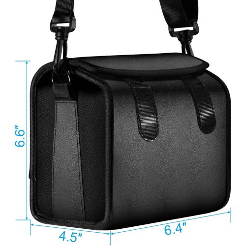  TXEsign Universal Medium DSLR Camera Case Bag for Nikon, Canon, Sony, Mirrorless Cameras and Lenses (6.6x6.4x4.5 inches, M-Medium)