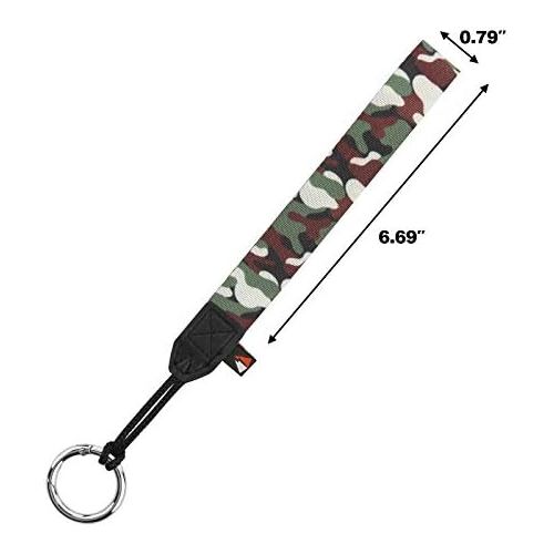  Travel Carrying Strap for JBL Go/JBL Flip 4/JBL Flip 5, TXEsign Wristlet Hand Lanyard for Portable Bluetooth Speakers, Keys, Wallets, Camera (Camouflage)