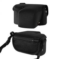 TXEsign Neoprene Protection Camera Case Sleeve Pouch Bag Compatible with Sony Alpha a6500 a6000 Mirrorless Digital Camera with 16-50mm Lens Accessories Storage Bag
