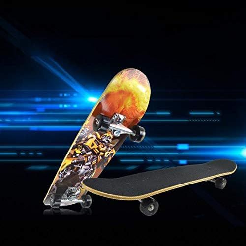  TXFG Professionelle Kurze Board-Strasse des Rollers vierradriges Skateboardkind erwachsenes professionelles doppelt geschwungenes Ahorn-Skateboard Fuer Ihre Wahl