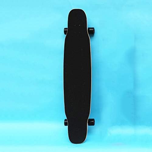  TXFG Junge Skateboards des Skateboards des Langen Bretttanzbrettes Vier Radskateboards Erwachsene Anfanger und Madchen buersten Strassenskateboard Fuer Ihre Wahl (Farbe : B)