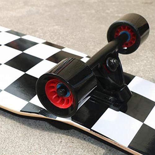  TXFG Junge Skateboards des Skateboards des Langen Bretttanzbrettes Vier Radskateboards Erwachsene Anfanger und Madchen buersten Strassenskateboard Fuer Ihre Wahl (Farbe : B)