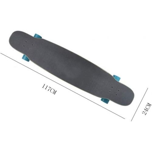  TXFG Berufserwachsenes Skateboard Longboard Tanzbrettmadchen buersten Strassenraddoppelrockerroller vierradriger Roller Fuer Ihre Wahl (Farbe : F)