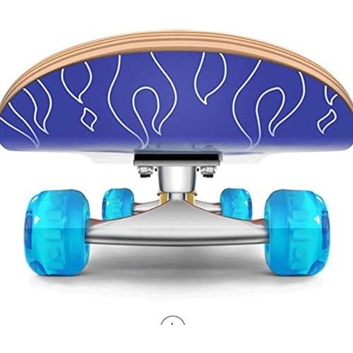  TXFG Skateboard Kinder Teen Anfanger Professionelle Erwachsene Pinsel Strasse Doppel Rocker Jungen Madchen Vier Rad Roller Fuer Ihre Wahl (Farbe : E)