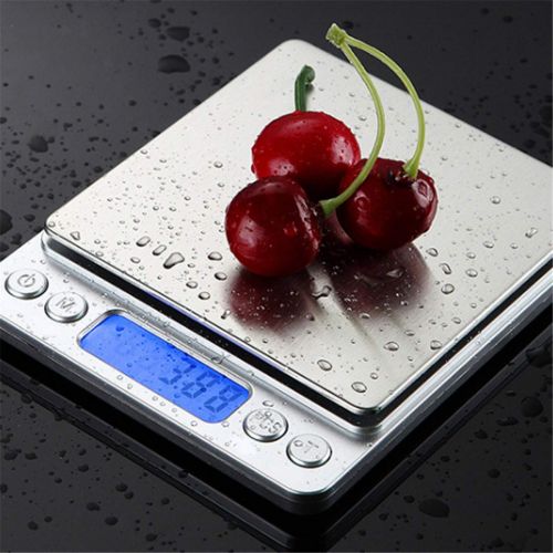  [아마존베스트]TXY LCD Portable Mini Electronic Digital Scales 3000g/0.1g Pocket Case Postal Kitchen Jewelry Weight Balance Scale