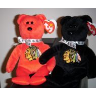 TY Beanie Babies Ty STANLEY SET - Chicago Blackhawks Beanie Baby Bears - LIMITED EDITION ~ MWMTS