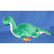 TY Beanie Babies TY NESS-E the LOCH NESS MONSTER BEANIE BABY with EMBLEM - NEAR PERFECT TAG