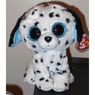 TY Beanie Boos Ty Beanie Boos - FETCH the 9" Medium Dalmatian Dog (Glitter Eyes) - MINT RARE