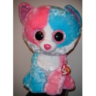 TY Beanie Boos Ty 17" JUMBO Beanie Boos FIONA the Cat Justice Exclusive ~ MINT with MINT TAGS