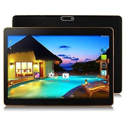  [아마존베스트]Android 8.1 Tablet 10 Inch Dual SIM 4GB RAM 64GB Memory Octa Core CPU, 1920 x 1200 Full HD IPS Touch Screen, Dual Camera 3MP and 8MP, WiFi/WLAN/Bluetooth/GPS TYD-108 (Black)