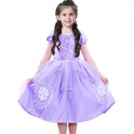 TYHTYM Princess Sofia The First Costumes Girls Birthday Cosplay Party Purple Fancy Dresses Halloween Christmas 2-13 Years