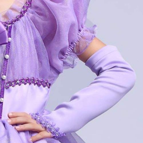  TYHTYM Princess Sofia The First Costumes Girls Birthday Cosplay Party Purple Fancy Dresses Halloween Christmas 2-13 Years