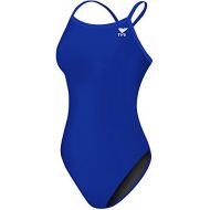 TYR 428TCDUS7A34 Sport Competitor F Crosscutfit-A Swimsuit, Royal, Size 34