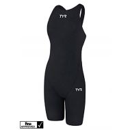 TYR AP12 Kneeskin Open Back Compression Speed Short John (Black)