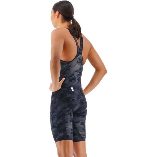  TYR Women's Standard Venzo Camo Closed Back Legskin Technical Suit