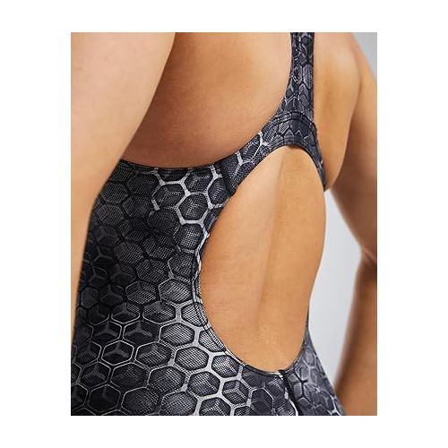  TYR Women's Akurra Thresher Open Back Swimsuit-U12 Compliant