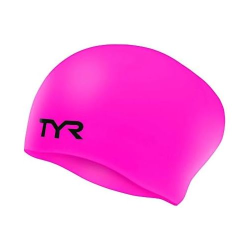  TYR Sport Long Hair Silicone Swim Cap