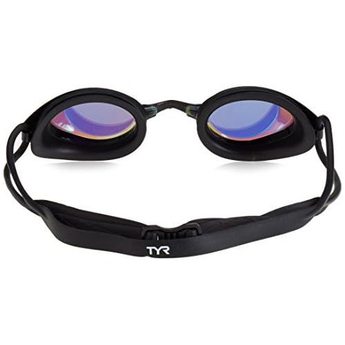  TYR Black Hawk Racing Mirrored Goggles