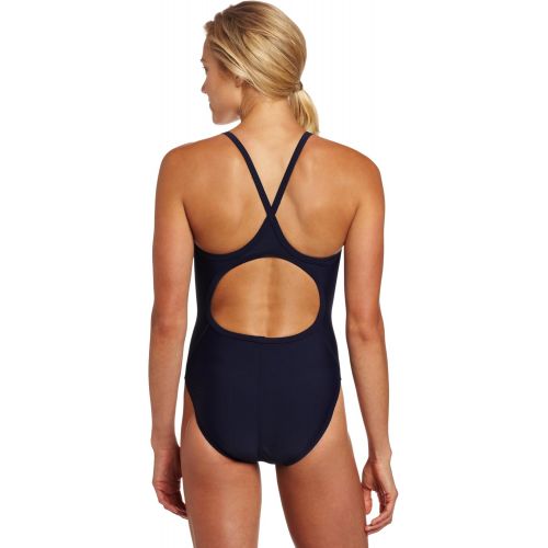  TYR Sport Womens Solid Diamondback Swimsuit