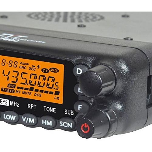  TYT TH-7800 Mobile Transceivers 50W Dual Band Ham Radio 800CH Amateur Radio