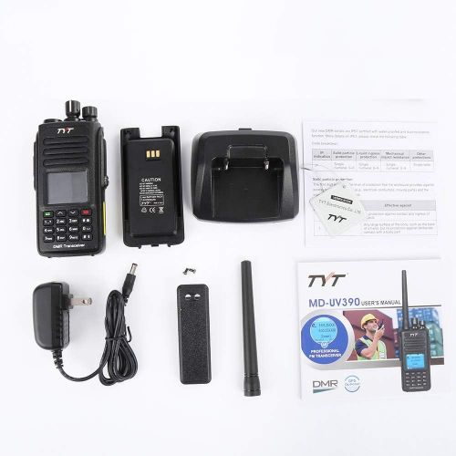  TYT MD-UV390 Digital Dual Band 136-174MHz400-480MHz Two Way Radio Waterproof Dustproof IP67 Walkie Talkie