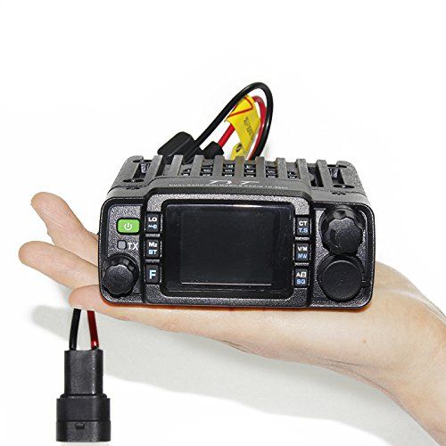  TYT TH-8600 IP67 Waterproof Dual Band VHF UHF 136-174MHz400-480MHz 25W Car Radio HAM Mobile Radio with Antenna,Clip Mount,USB Cable