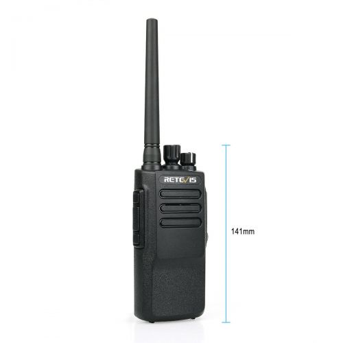  TYT Retevis RT50 DMR 2 Way Radio Waterproof IP67 UHF Dual Time All Call Scambler 2200mAh Digital Analog Walkie Talkies (1 Pack) with Active View Display