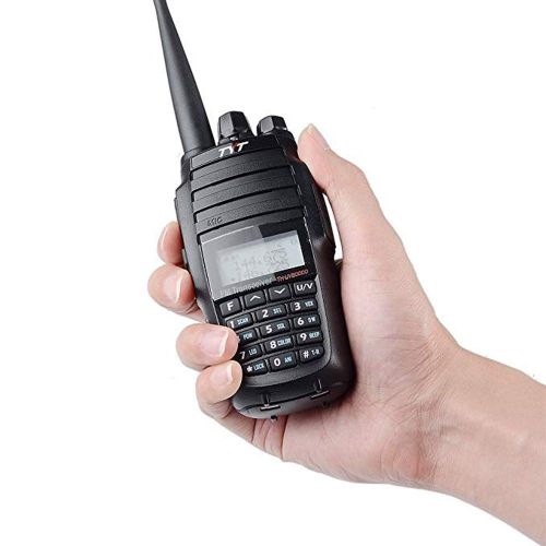  TYT TH-UV8000D High Power 10-Watt Dual Band 2M/70CM Two Way Radio Cross-Band Repeater Amateur Hand held Transceiver HAM, with Free Backup Battery