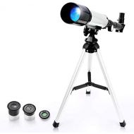 [아마존베스트]TYUW Kids Astronomical Telescope, Professional 90X Astronomical Landscape Telescope with Tripod, 2 Magnification Eyepieces, 1.5X Barlow Len, Early Science Educational Toys for Children