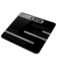 TZFFLSCAL Bathroom Floor Body Scale Glass Smart Scales Digital Weight Scale Line Black