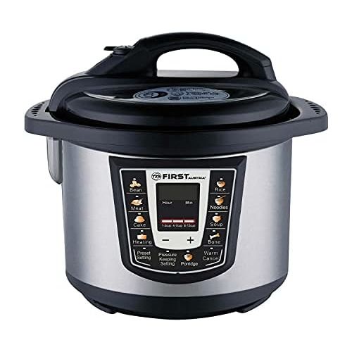  [아마존베스트]TZS First Austria 1000W Electric Pressure Cooker 8Car Progrogramme 6L Cooker Multi Cooker Rice Cooker/Warmer, Cooking Pot/multic Printing Multivarka