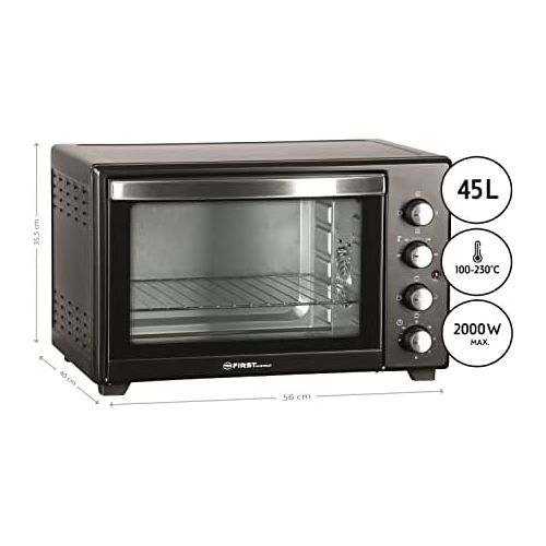  [아마존베스트]-Service-Informationen 45LITER 2000Watt Oven with Interior Lighting, Rotisserie & Convection Mini Pizzas