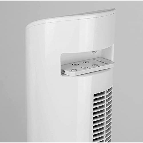  [아마존베스트]TZS First Austria 60 Watt 79 cm Column Fan with Remote Control, Sleep Mode / Nature Mode 7.5 Hour Timer, Oscillation Fragrance Fan / Tower Fan Maximum 51 dB, White