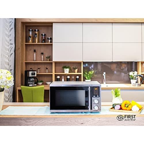  [아마존베스트]TZS First Austria 20Litre Microwave with Grill, Pizza and Channel 1200Watt Microwave/8Automatic Programs/Microwave