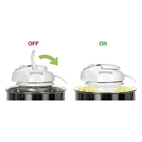  [아마존베스트]TZS First Austria 5030/1Large 17Litre Halogen Oven with Extender Ring Hot Air Oven Oven