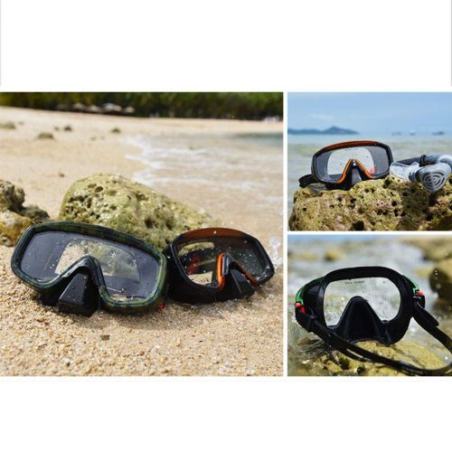  TZTED Snorkel Mask Anti-Fog Snorkel Diving Set with Upgraded Free Breathing Tubes Professional Snorkeling Set for Adult