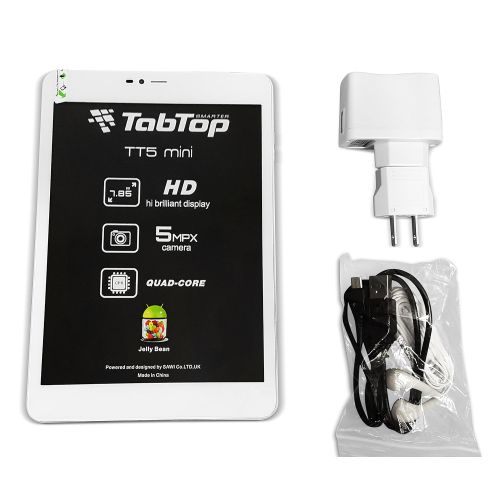  TabTop TabTop 7.85 IPS HD Android Tablet PC 1GB Ram 8GB, 5MP Back Camera+2MP Front