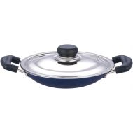 [아마존베스트]Tabakh by Vinod Appachetty Non Stick Appam Pan with Stainless Steel Lid, 215mm