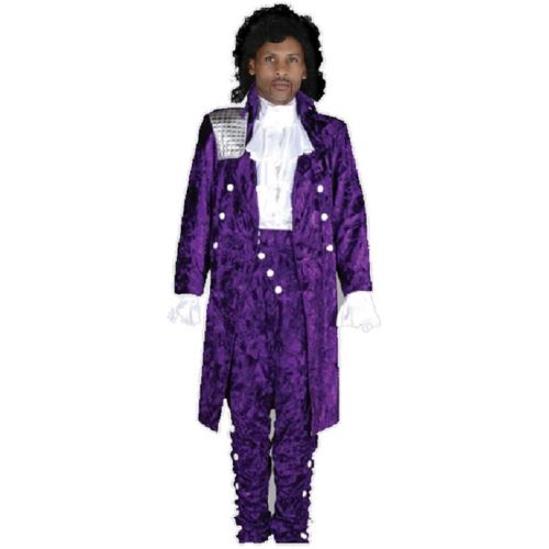  Tabis Characters Deluxe Prince Rogers Nelson Purple Rain Theatrical Costume- LIMITED QUANTITY