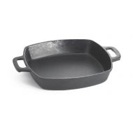 TableCraft Pre-Seasoned 10 Cast Iron Square Fry Pan Commerical Quality for Restaurant or Home Kitchen Use