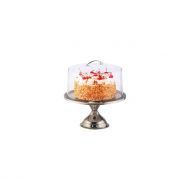 Tablecraft TableCraft Products H821422 Combo Pack Cake Stand/Cover