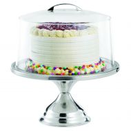 Tablecraft TableCraft Products 821422 Cake Stand & Cover Set, 12.75 Dia x 13.75 H
