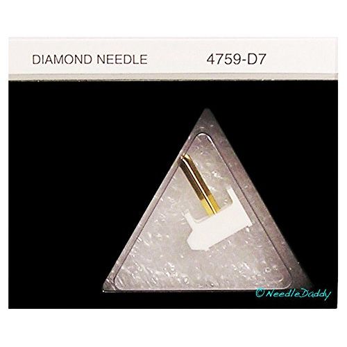  TacParts BRAND NEW NEEDLE STYLUS turntable for Shure Model M 44-7 759-D7 4759-D7: Musical Instruments