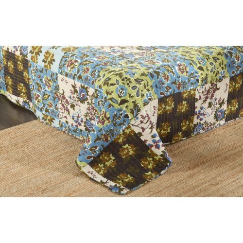  Lost Forest 3 Piece Patchwork Reversible Quilt Set by Tache Home Fashion