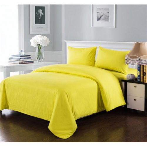  Solid Duvet Cover Set by Tache Home Fashion