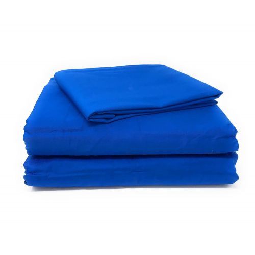  Tache Home Fashion BS4PC-BB-S 3-4 Pieces Bed Sheet Set, Twin, Blue